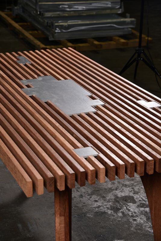 TRAJNOSTNA LESENA MOZA BLUE HORIZONT WOOMOI 15